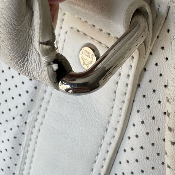 Vintage MCM Structured Drawstring Satchel - Picture 9 of 15